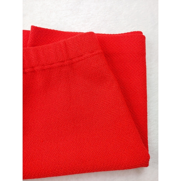 ST. JOHN Collection Vintage Red Santana Knit Mini Skirt Size 4 - Picture 3 of 9